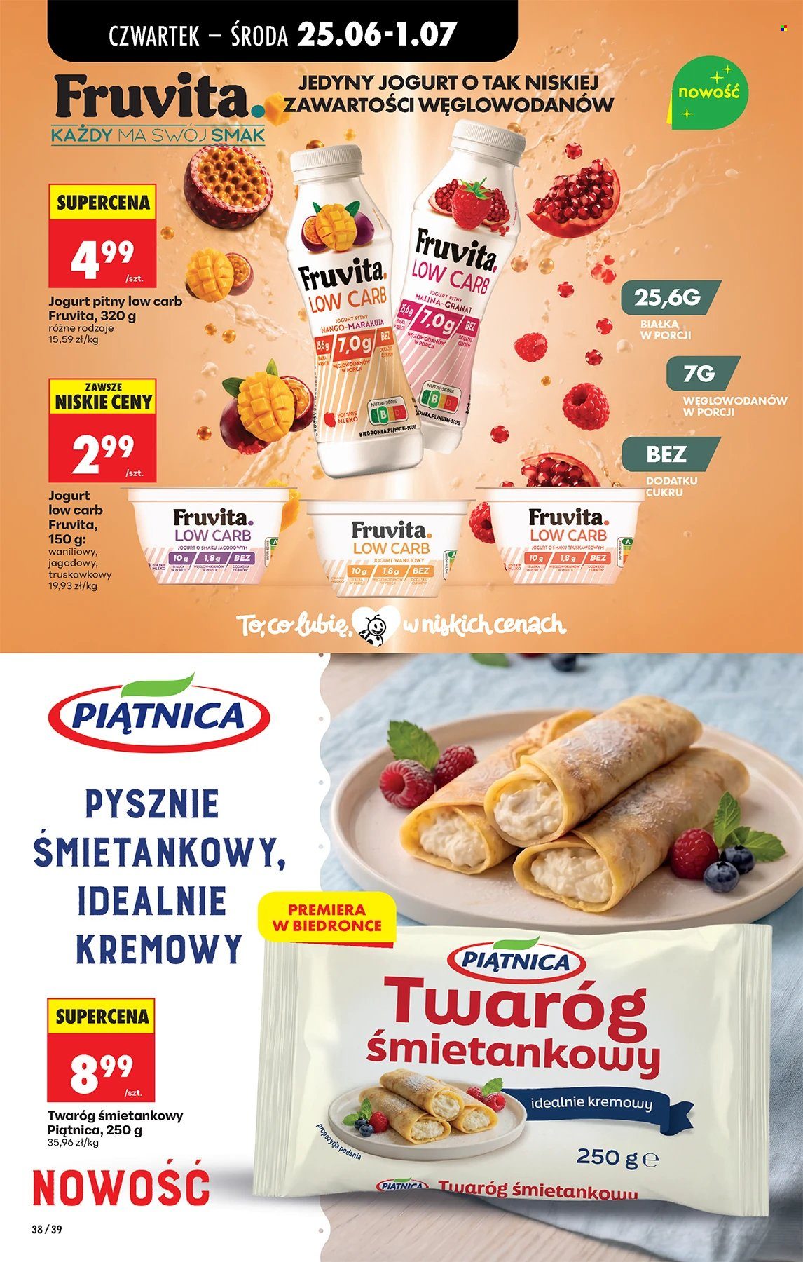 Leták Biedronka - 25.6.2026 - 1.7.2026. Strana 38