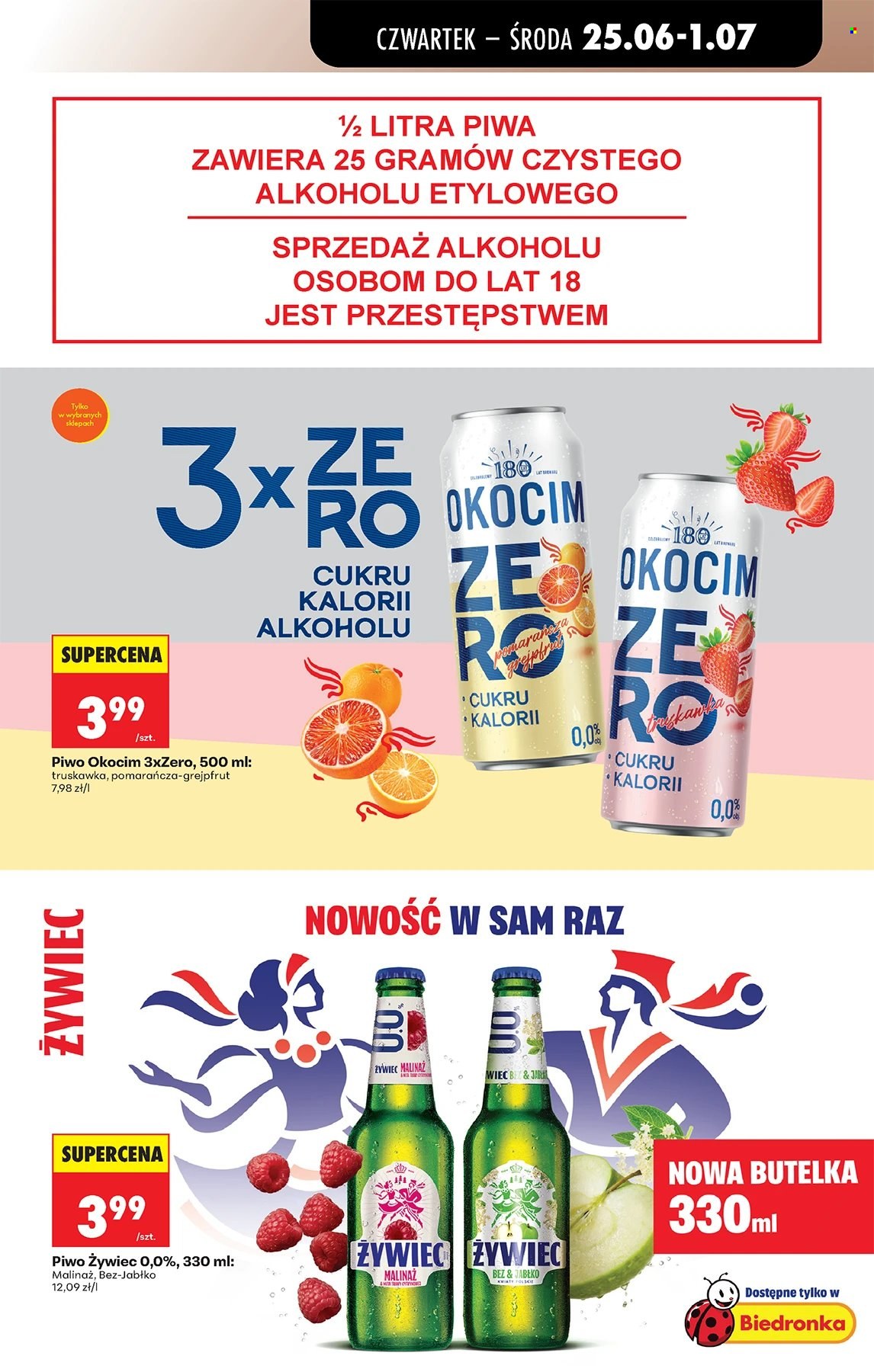 Leták Biedronka - 25.6.2026 - 1.7.2026. Strana 57