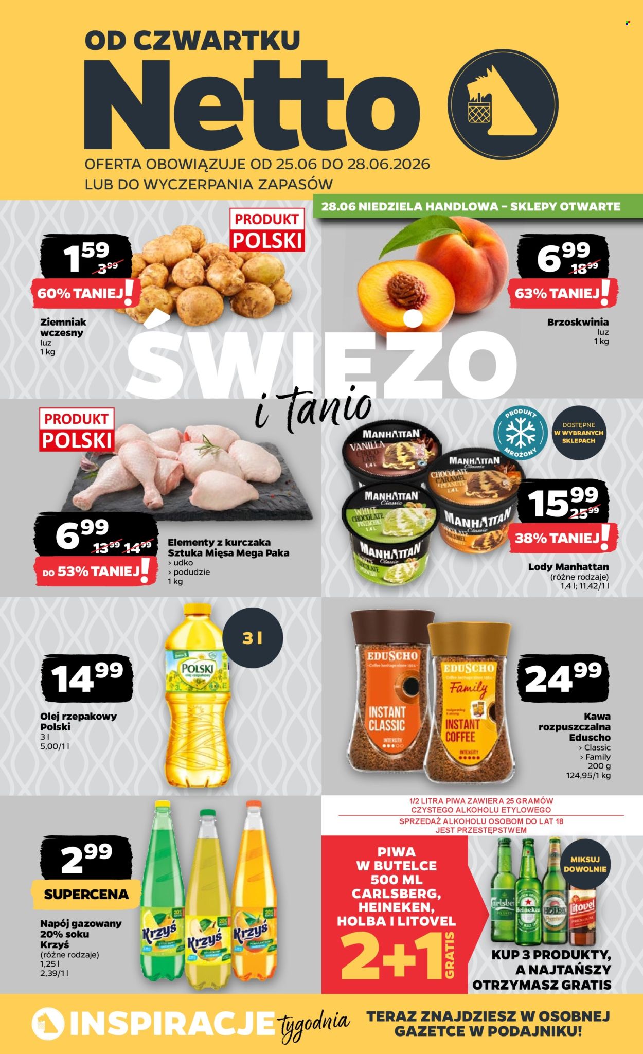 Gazetka Netto - 25.06.2026 - 28.06.2026. Strona 1