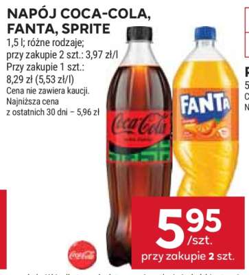 Napój Coca-Cola, Fanta, Sprite