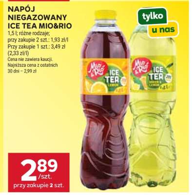Napój Niegazowany Ice Tea Mio & Rio