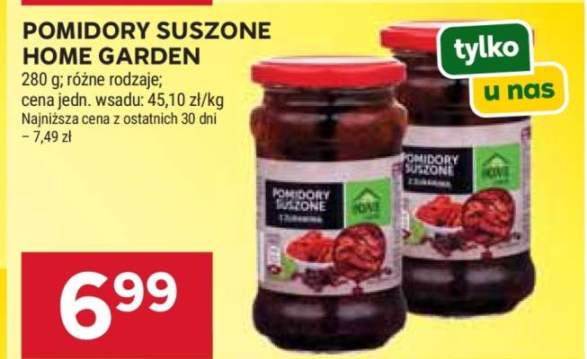 Pomidory suszone Home Garden