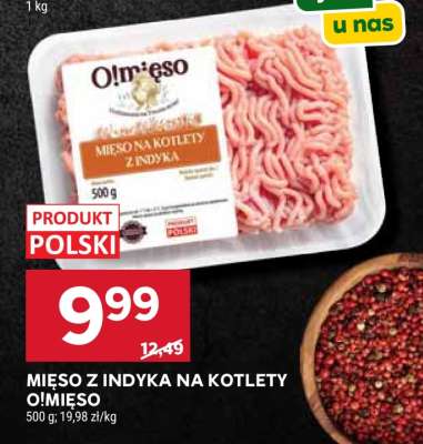 Mięso z indyka na kotlety O!Mięso
