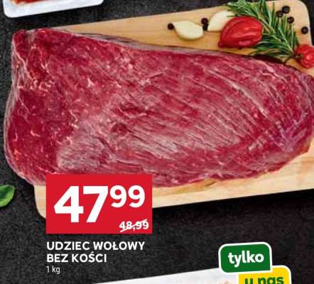 Udziec wołowy bez kości