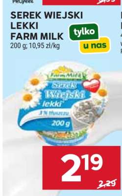 Serek Wiejski Lekki Farm Milk