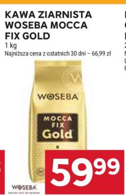 Kawa ziarnista Woseba Mocca Fix Gold