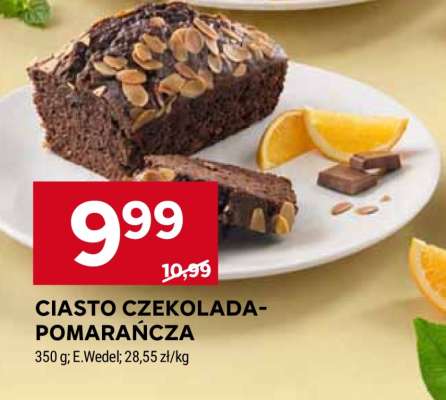 Ciasto czekolada-pomarańcza