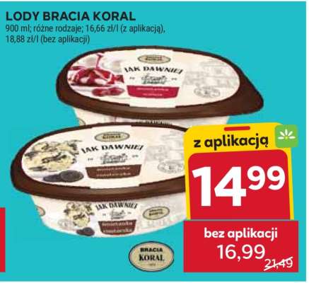 Lody BRACIA KORAL