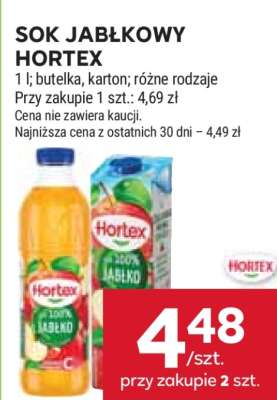 Sok jabłkowy HORTEX