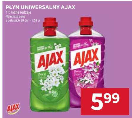 Płyn uniwersalny Ajax