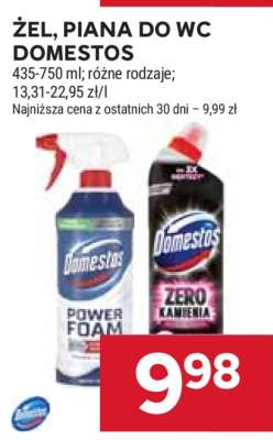 Żel, Piana do WC Domestos