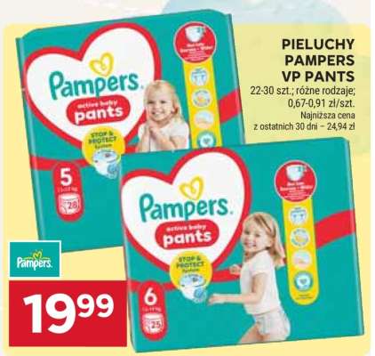 Pieluchy Pampers VP Pants