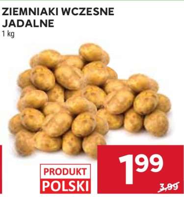 Ziemniaki wczesne jadalne