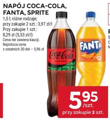 Napój Coca-Cola, Fanta, Sprite