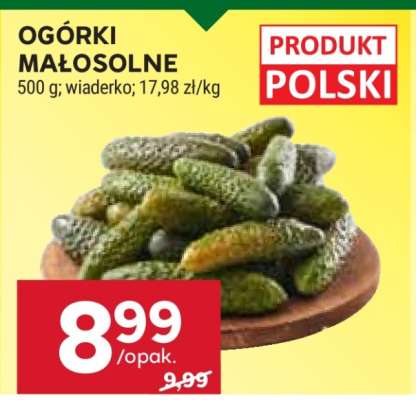 Ogórki małosolne