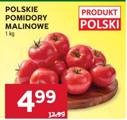 Polskie pomidory malinowe