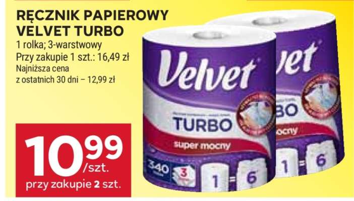 Ręcznik papierowy VELVET TURBO