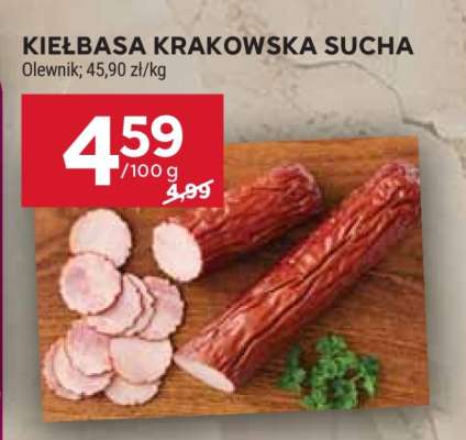 Kiełbasa krakowska sucha