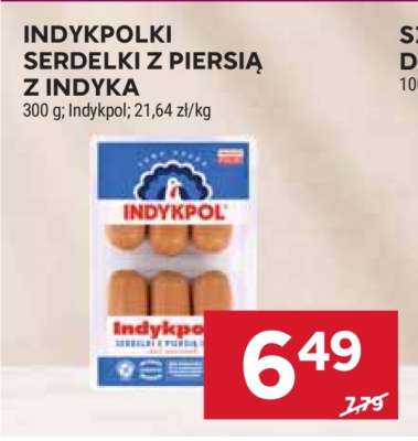 INDYKPOLKI SERDELKI Z PIERSIĄ Z INDYKA
