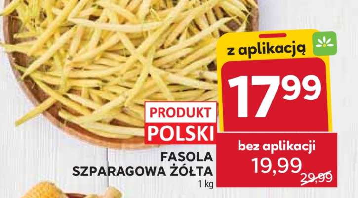 FASOLA SZPARAGOWA ŻÓŁTA