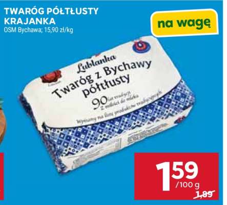 Twaróg półtłusty – krajanka