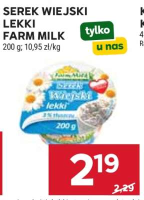 Serek Wiejski Lekki Farm Milk