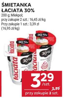 Śmietanka Łaciata 30%