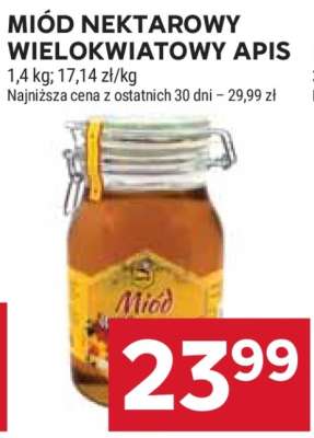 Miód nektarowy wielokwiatowy Apis