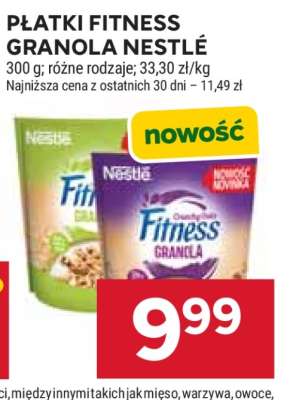 Płatki Fitness Granola Nestlé