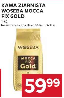 Kawa ziarnista Woseba Mocca Fix Gold