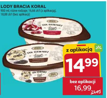 Lody BRACIA KORAL
