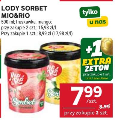 Lody Sorbet Mio&Rio