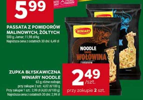 Zupka Błyskawiczna Winiary Noodle