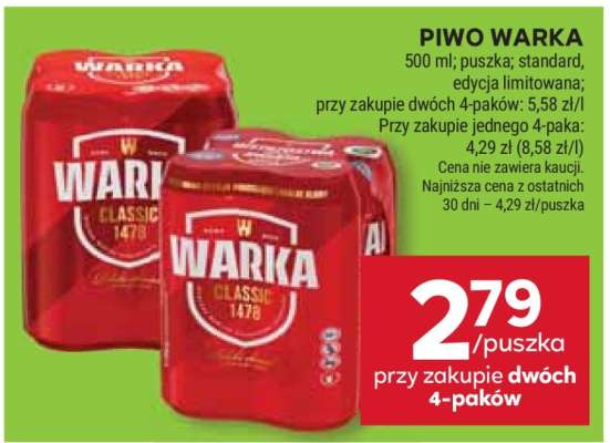 Piwo Warka