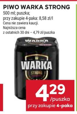 Piwo WARKA STRONG