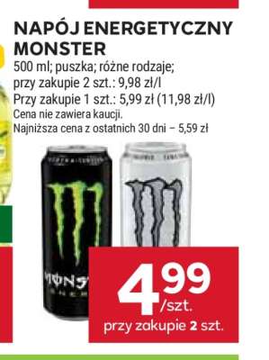 Napój energetyczny Monster