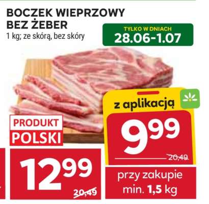 Boczek wieprzowy bez żeber
