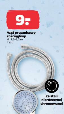 Wąż prysznicowy rozciągliwy