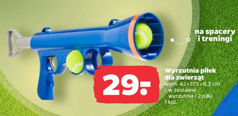 Wyrzutnia piłek dla zwierząt