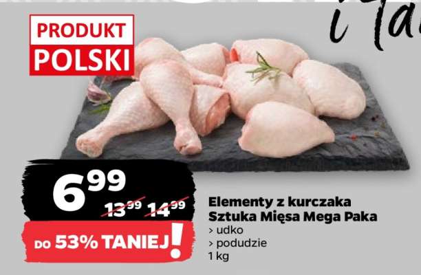 Elementy z kurczaka Sztuka Mięsa Mega Paka
