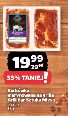 Karkówka marynowana na grilla Grill Bar Sztuka Mięsa