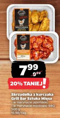 Skrzydełka z kurczaka Grill Bar Sztuka Mięsa