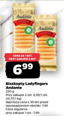 Biszkopty Ladyfingers Andante