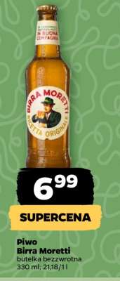Piwo Birra Moretti