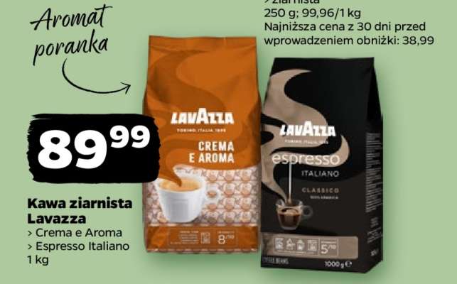 Kawa ziarnista Lavazza