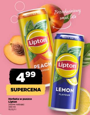 Herbata w puszce Lipton