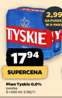 Piwo Tyskie 0,0%