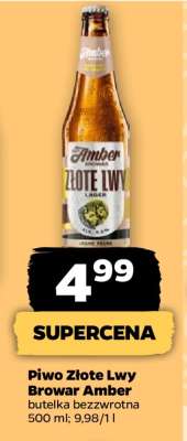 Piwo Złote Lwy Browar Amber
