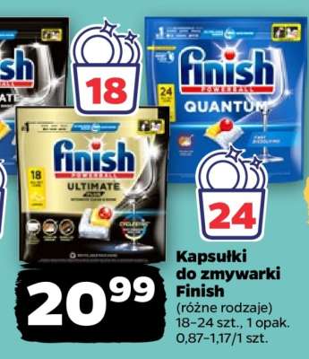 Kapsułki do zmywarki FINISH