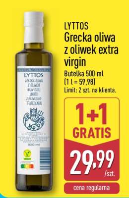 LYTTOS Grecka oliwa z oliwek extra virgin